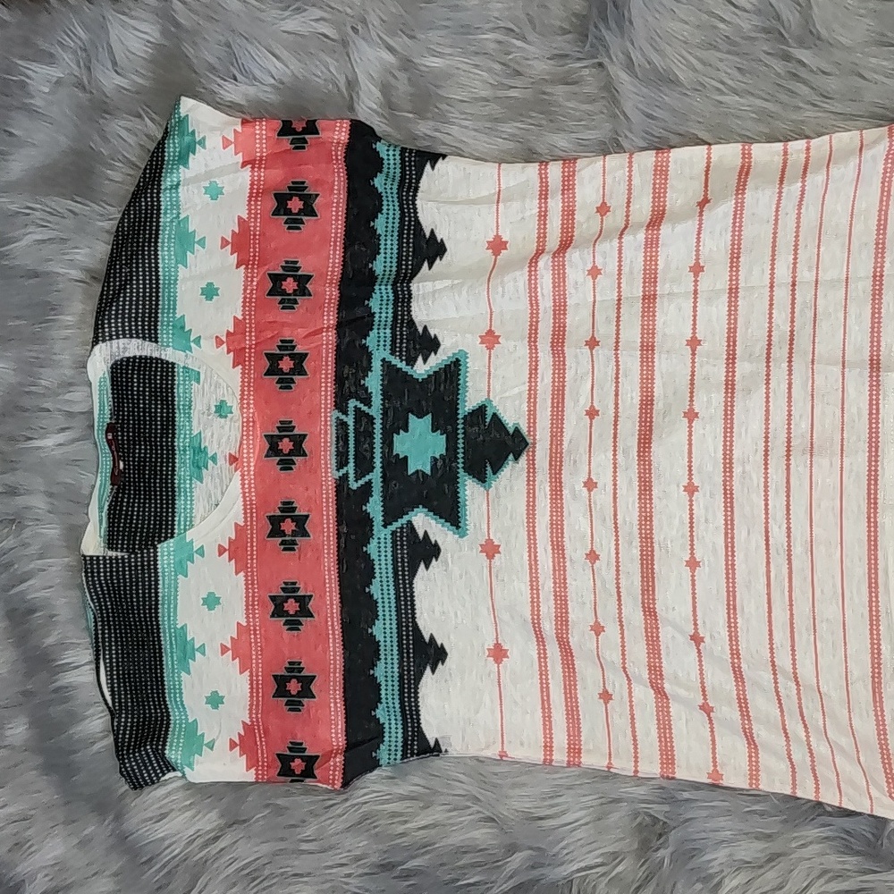 Aztec Print Shirt